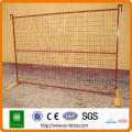 hot dipped galvanized temporary wire mesh fence